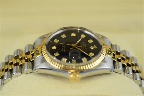 goldene rolex mit schwarzem zifferblatt|rolex uhren kaufen.